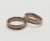 STEEL RING 19 ROSE GOLD