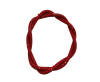 Stingray Cord - 4mm - Dark Red