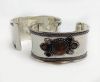 Stone Cuff Bracelet - Style6 - 4.5cms