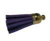 Tussels-Suede-Gold Caps-Purple-30mm