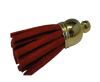 Tussels-Suede-Gold Caps-Red-30mm