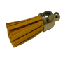 Tussels-Suede-Gold Caps-Yellow-30mm
