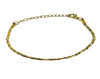 Twisted Square Boston Chain – Gold