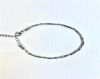 Twisted Square Boston Chain – Silver