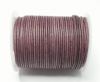 Round leather cord-2mm-Vintage Borodeaux (V_036)