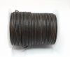 Cordoncino di cuoio-2mm- Vintage Marrone