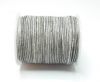 Round leather cord-2mm-vintage grey