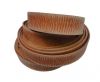 Vintage Style Flat Leather - 30mm-Tiger Vintage Tan