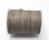 Flat braided cord - 15mm  - Vintage Taupe