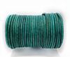 Round Leather cords  2,5mm - Vintage Turquiose