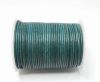 Round leather cord-2mm- Vintage Turquoise(038)