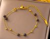 Gold plated stainless steel Bracelets - 1