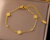 Gold plated stainless steel Bracelets - 10