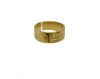 Gold plated Stainless Steel Rings - 53
