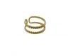 Gold plated Stainless Steel Rings - 54