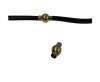 Zamak magnetic claps MGL-1-6mm-Gold with Steel