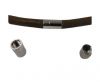 Zamak magnetic claps MGL-168-8MM-STEEL