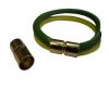 Zamak magnetic claps MGL-168 gold-9mm