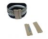 Zamak magnetic claps MGL-235-30*3mm-Matt Gold