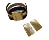 Zamak magnetic claps MGL-270-30*2,5mm-gold