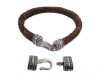 Zamak magnetic claps MGL-292-10*6,5mm-Antique silver