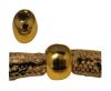 Zamak magnetic claps MGL-4-7mm-Gold