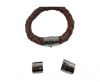 Zamak magnetic claps MGL-7-10mm-steel silver