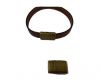 Zamak magnetic clasp MGL-271-10*2.5mm-Anti. Gold