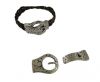 Zamak magnetic clasp MGL-276-10*3mm-Antique Silver