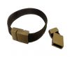 Zamak magnetic clasp ZAML-07-Powdered Antique Gold