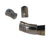 Zamak magnetic clasp ZAML-78-10X6,5mm Steel Finish