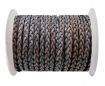 Flat 3-ply Braided Leather-SE-DB-13-3MM