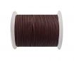 Round Leather Cord SE/R/Bordeaux-3mm