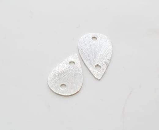 Silver plated Brush Beads - 3067