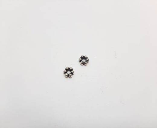 Antique Silver Plated beads - 44434