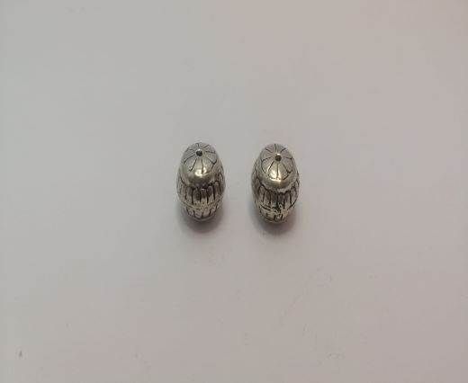 Antique Silver Plated beads - 44445