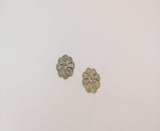 Antique Silver Plated beads - 44477