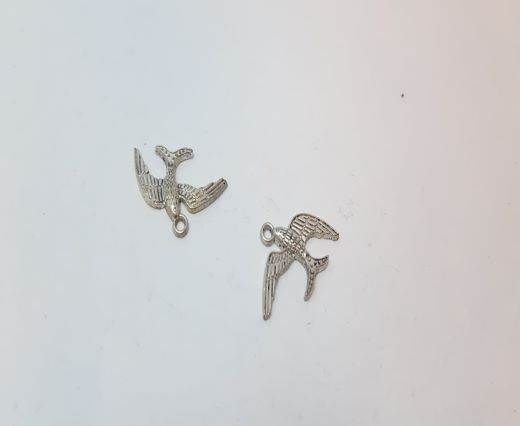 Antique Silver Plated beads - 44705