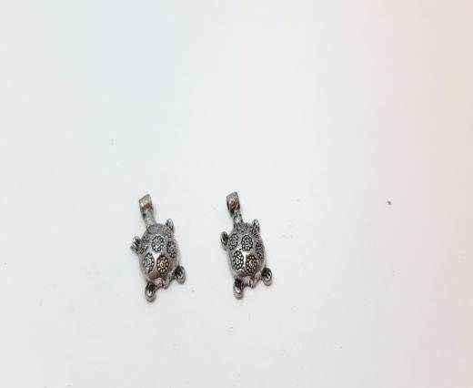 Antique Silver Plated beads - 44711