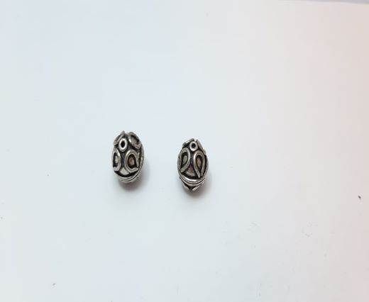Antique Silver Plated beads - 44713