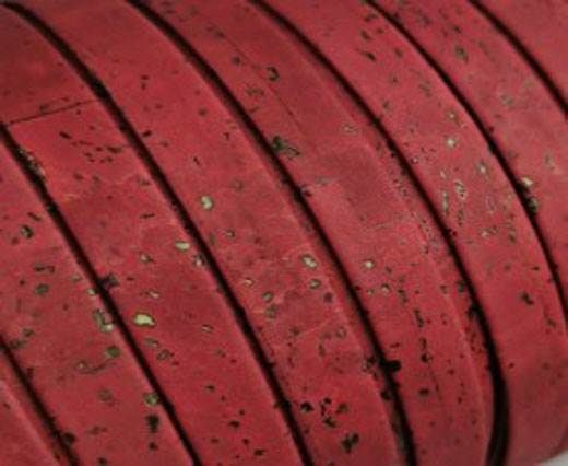 Cork Flat-10mm-Bordeaux