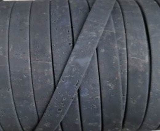 Cork Flat-10mm-Charcoal