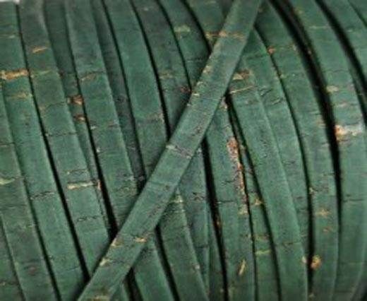 Cork Flat-5mm-emeralde