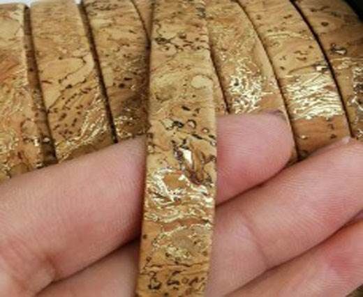 Cork Flat-10mm-Golden Roots