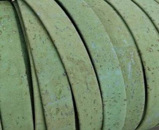 Cork Flat-10mm-Green Mint