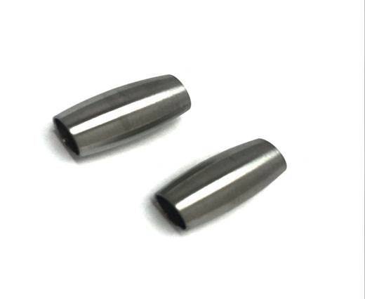Stainless Steel Magnetic Clasp,Matt,MGST-35 4mm