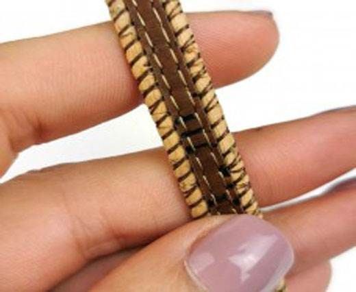 Cork Flat-10mm-Natural and brown