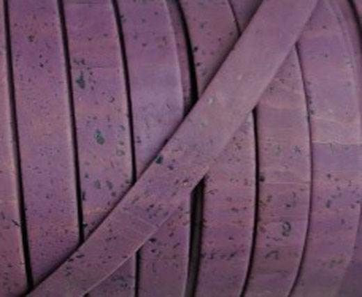 Cork Flat-10mm-Purple