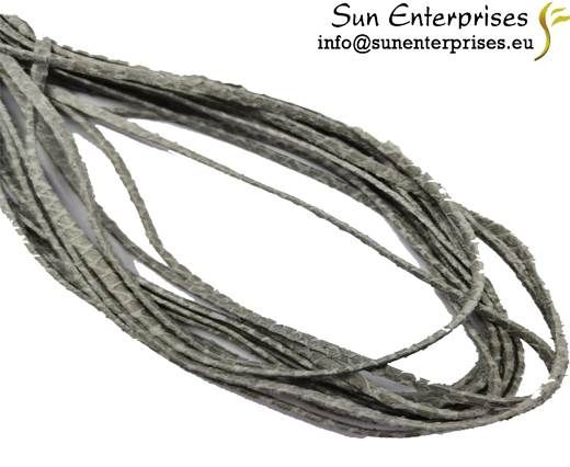 Flat Nappa Leather -3mm- Python grey