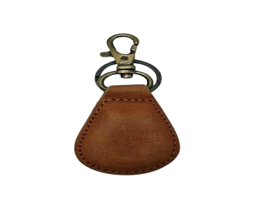 KeyChain-Plain-style1-LIGHT BROWN